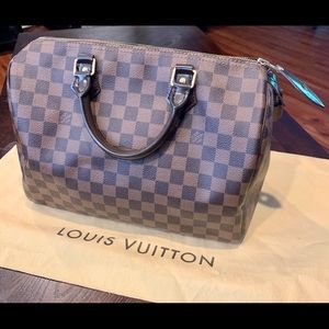 Louis Vuitton Speedy 30 Damier Ebene